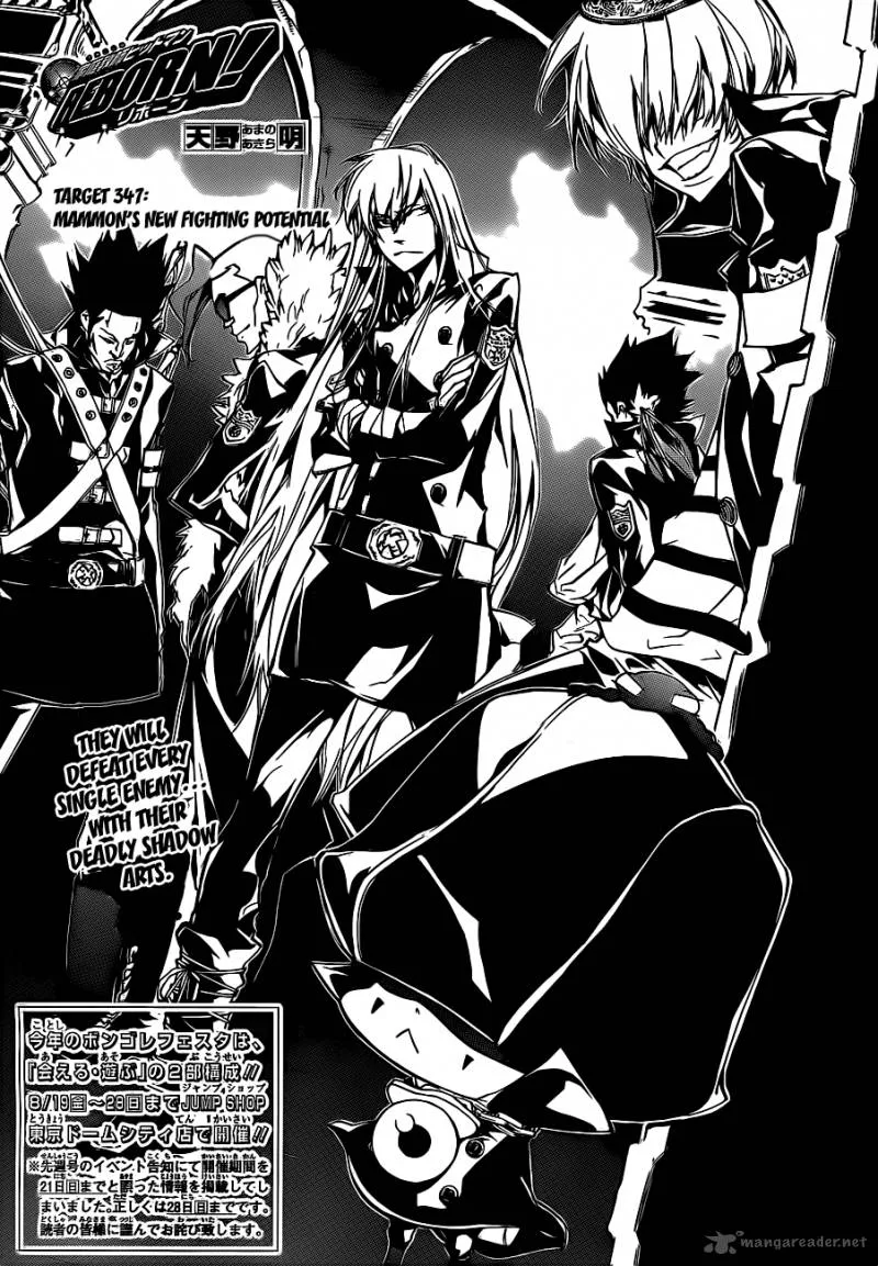 Katekyo Hitman Reborn! Chapter 347 page 1