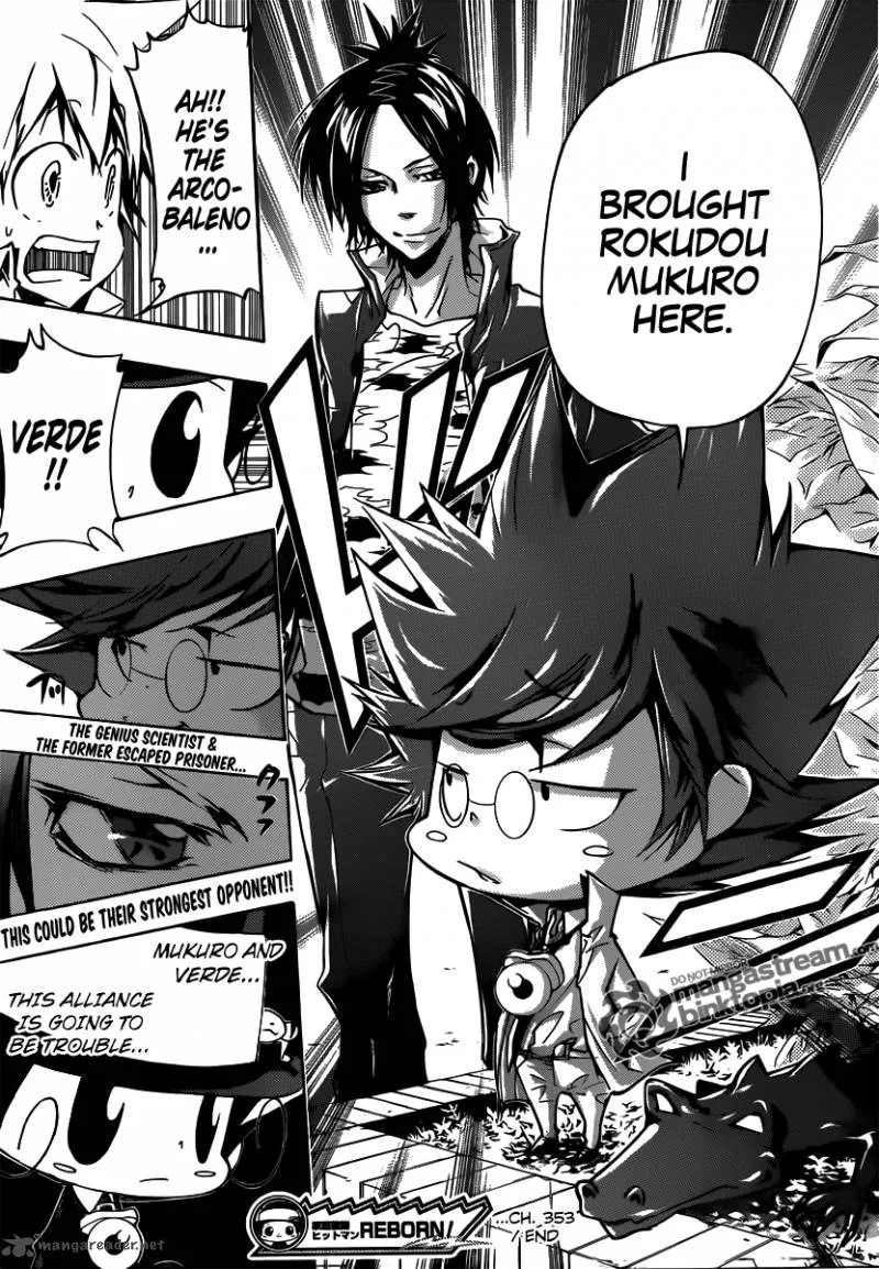 Katekyo Hitman Reborn! Chapter 353 page 17