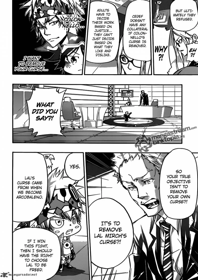 Katekyo Hitman Reborn! Chapter 354 page 8