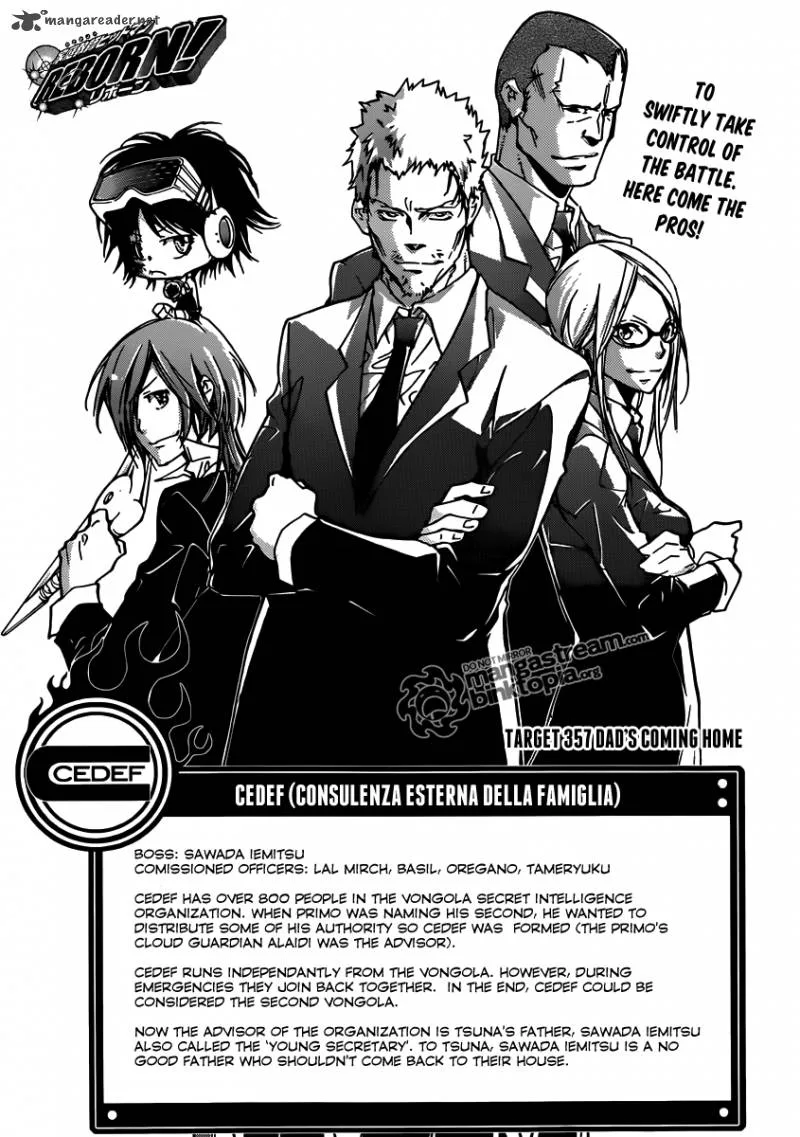 Katekyo Hitman Reborn! Chapter 357 page 1