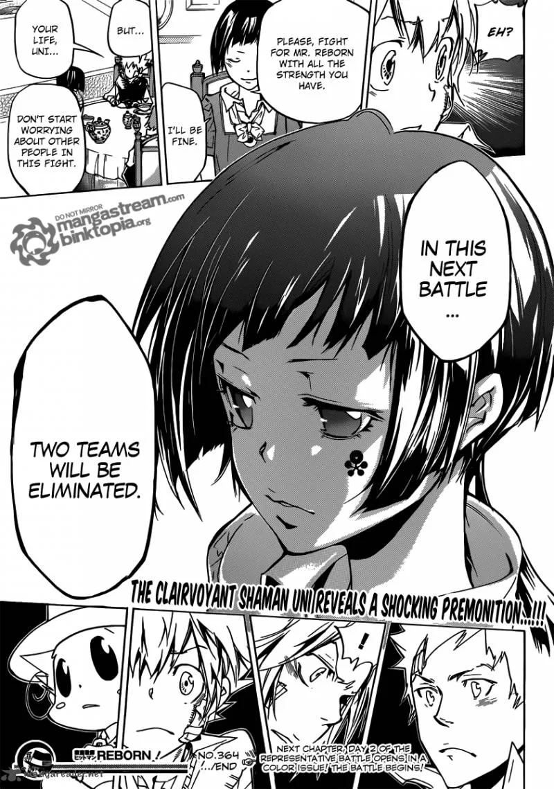 Katekyo Hitman Reborn! Chapter 364 page 17