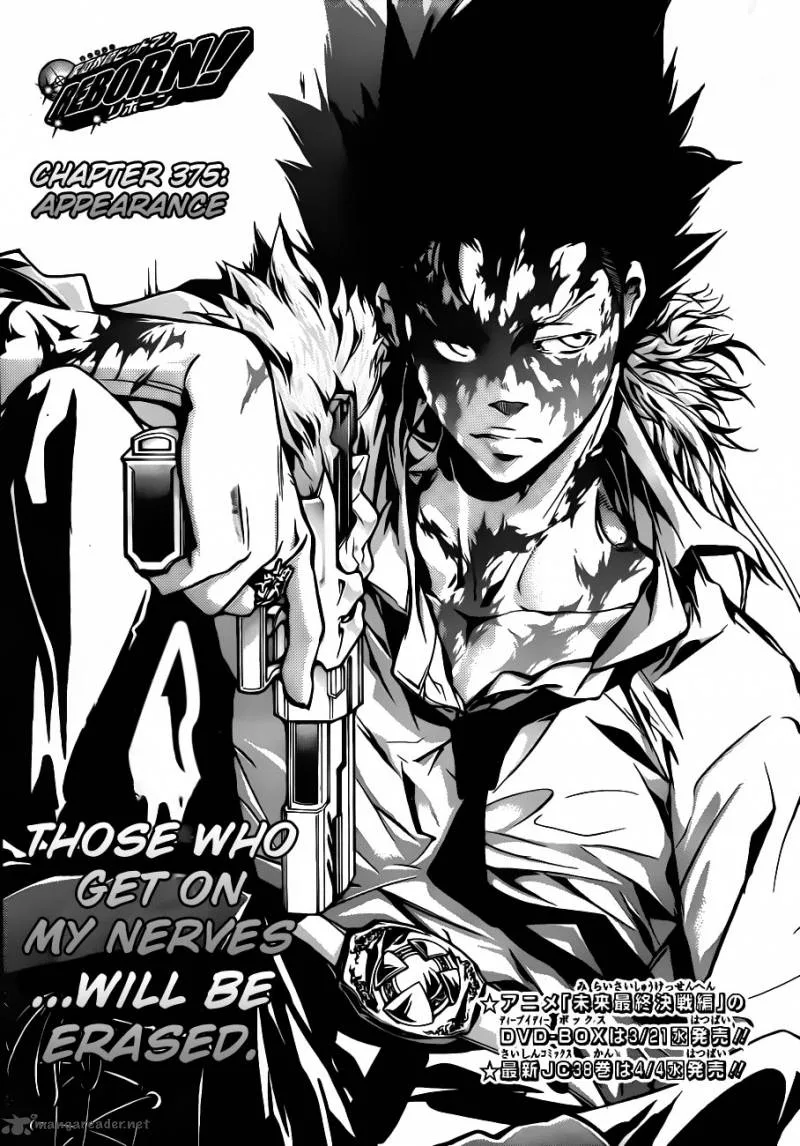 Katekyo Hitman Reborn! Chapter 375 page 1