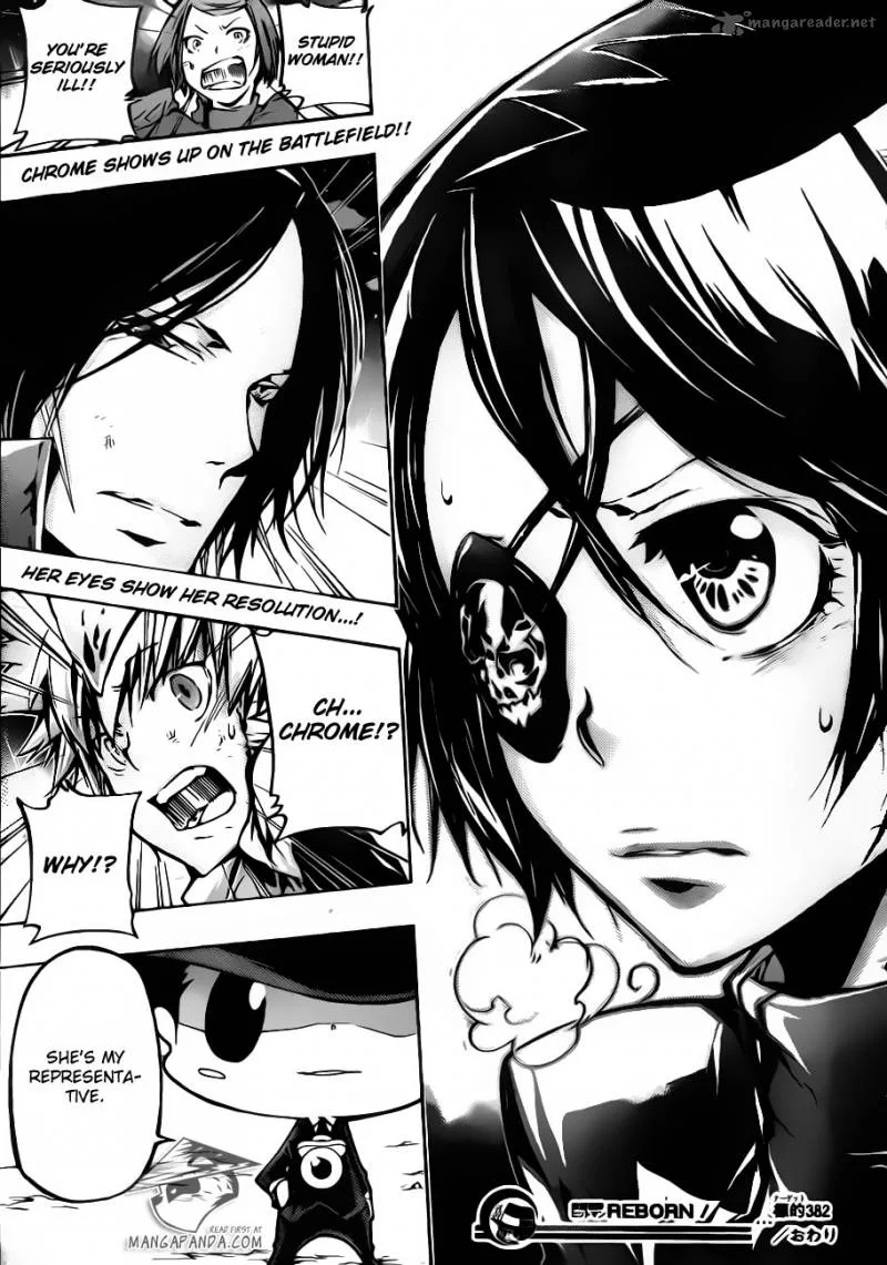 Katekyo Hitman Reborn! Chapter 382 page 17