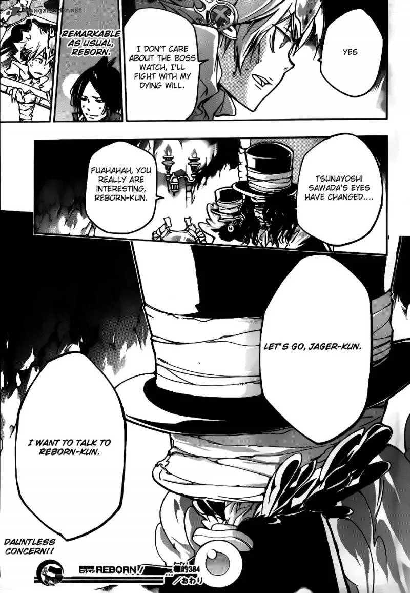 Katekyo Hitman Reborn! Chapter 384 page 18