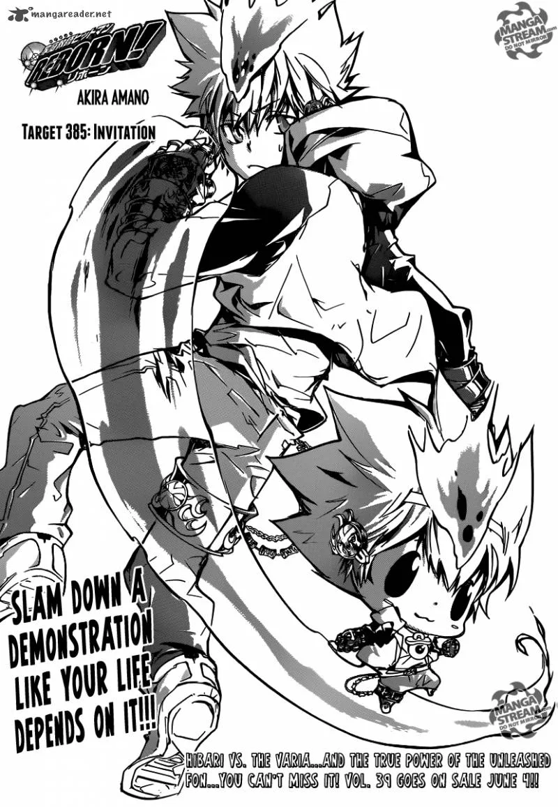 Katekyo Hitman Reborn! Chapter 385 page 1
