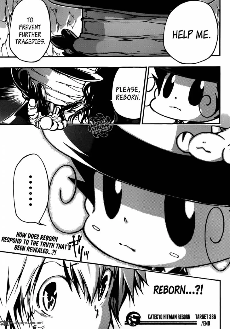 Katekyo Hitman Reborn! Chapter 386 page 18