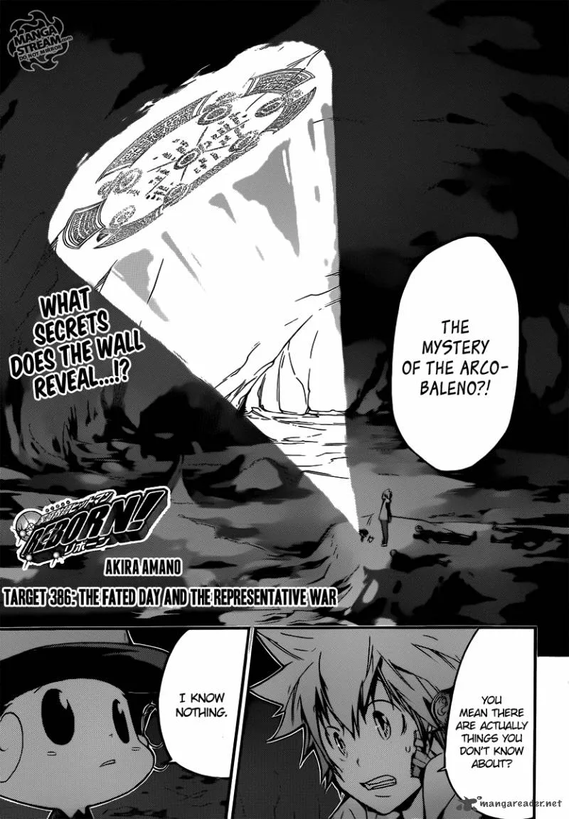 Katekyo Hitman Reborn! Chapter 386 page 1