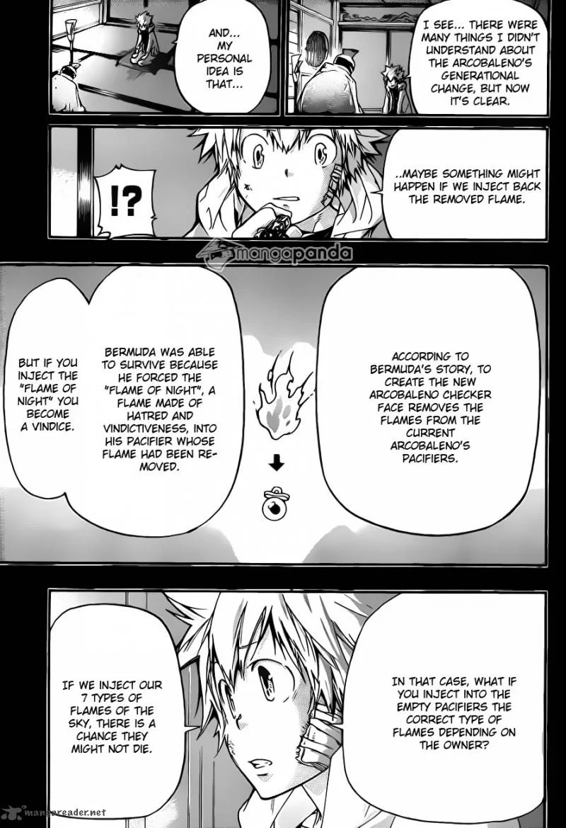Katekyo Hitman Reborn! Chapter 390 page 8