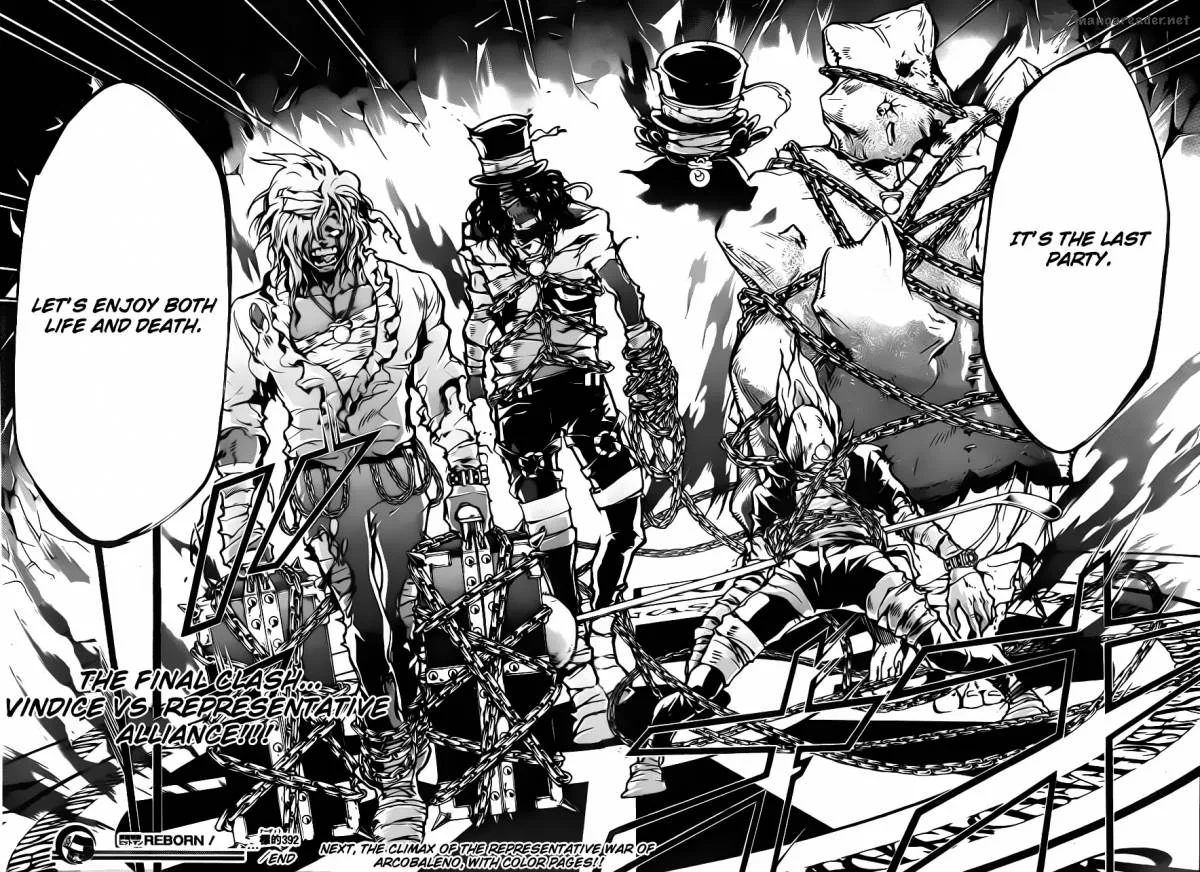 Katekyo Hitman Reborn! Chapter 392 page 16