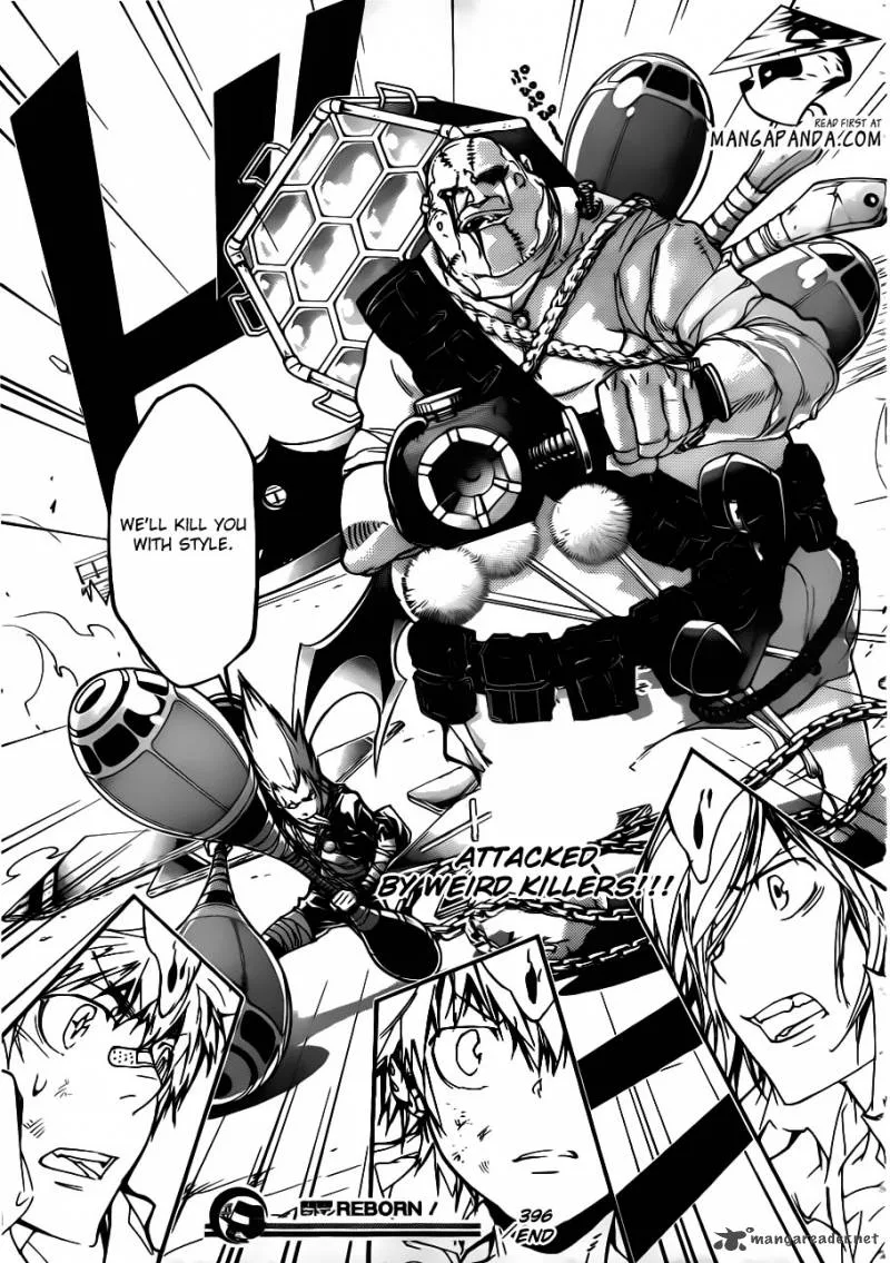 Katekyo Hitman Reborn! Chapter 396 page 18