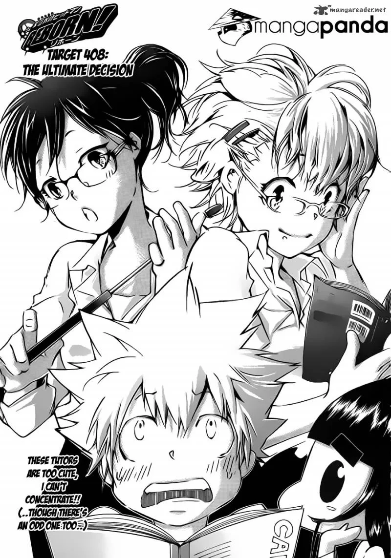 Katekyo Hitman Reborn! Chapter 408 page 3