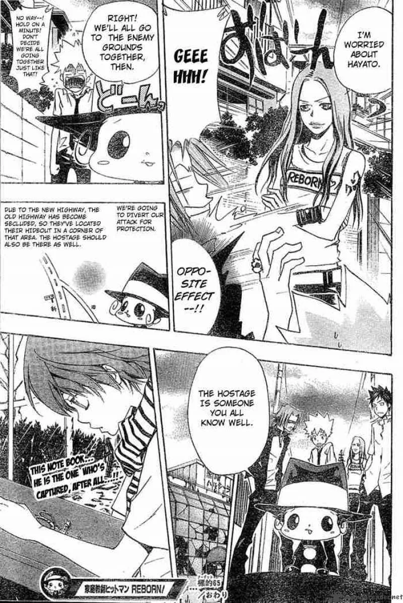 Katekyo Hitman Reborn! Chapter 65 page 19
