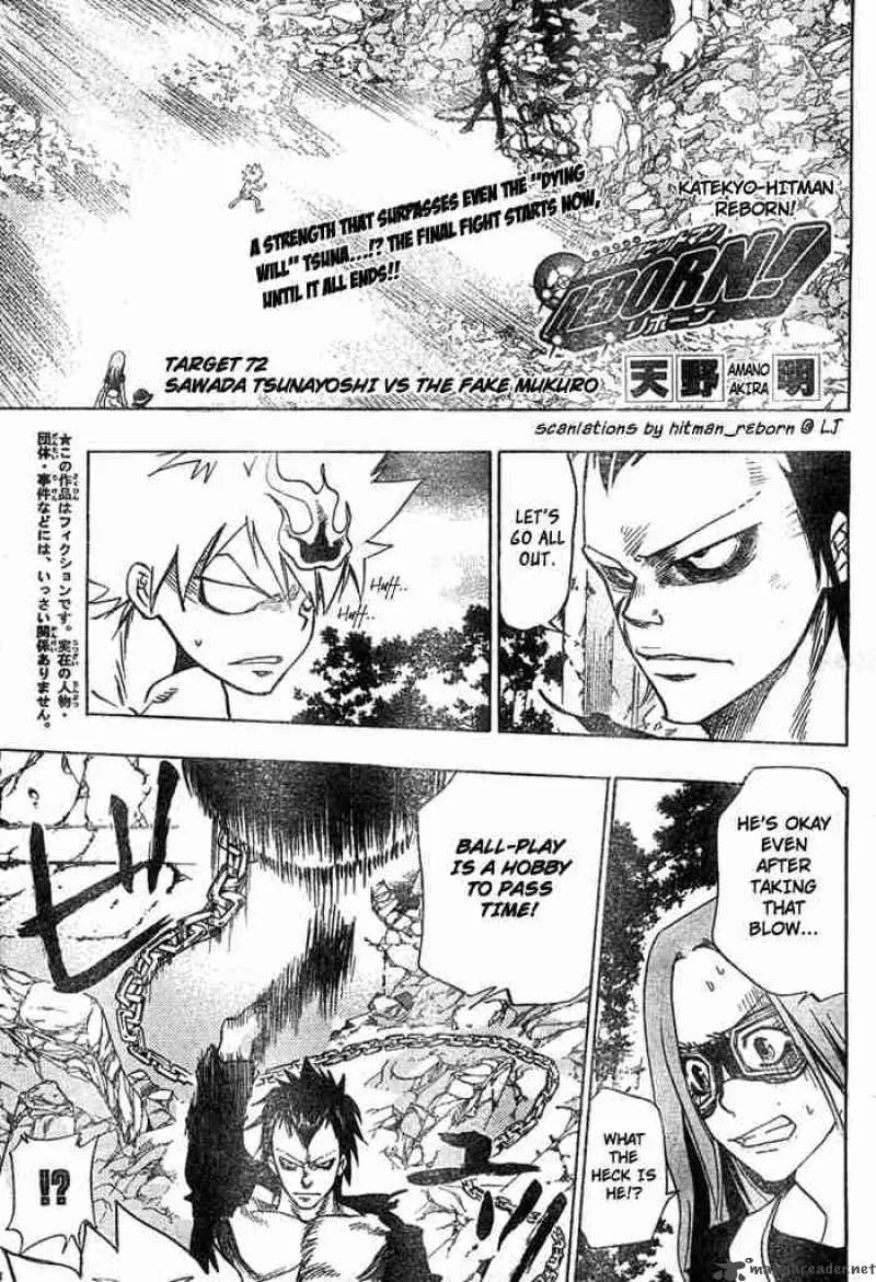 Katekyo Hitman Reborn! Chapter 72 page 1