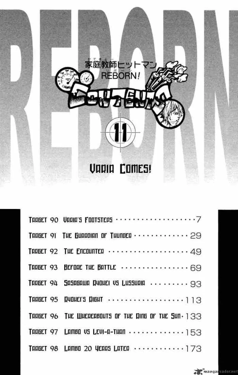 Katekyo Hitman Reborn! Chapter 90 page 4