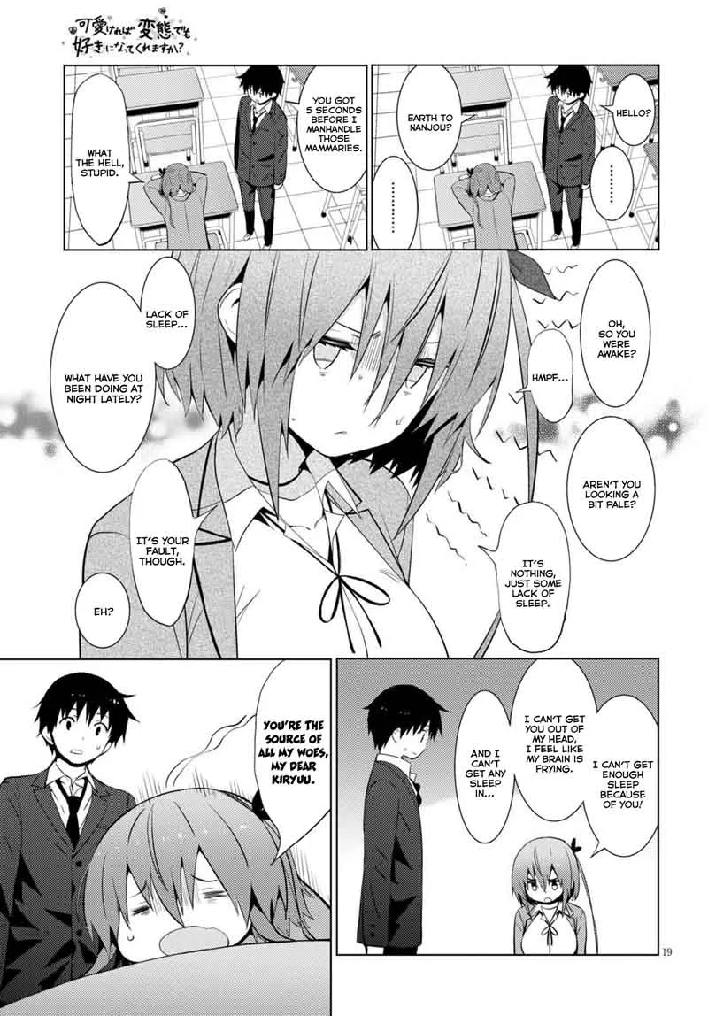Kawaiikereba Hentai demo Suki ni Natte Kuremasu ka? Chapter 11 page 19
