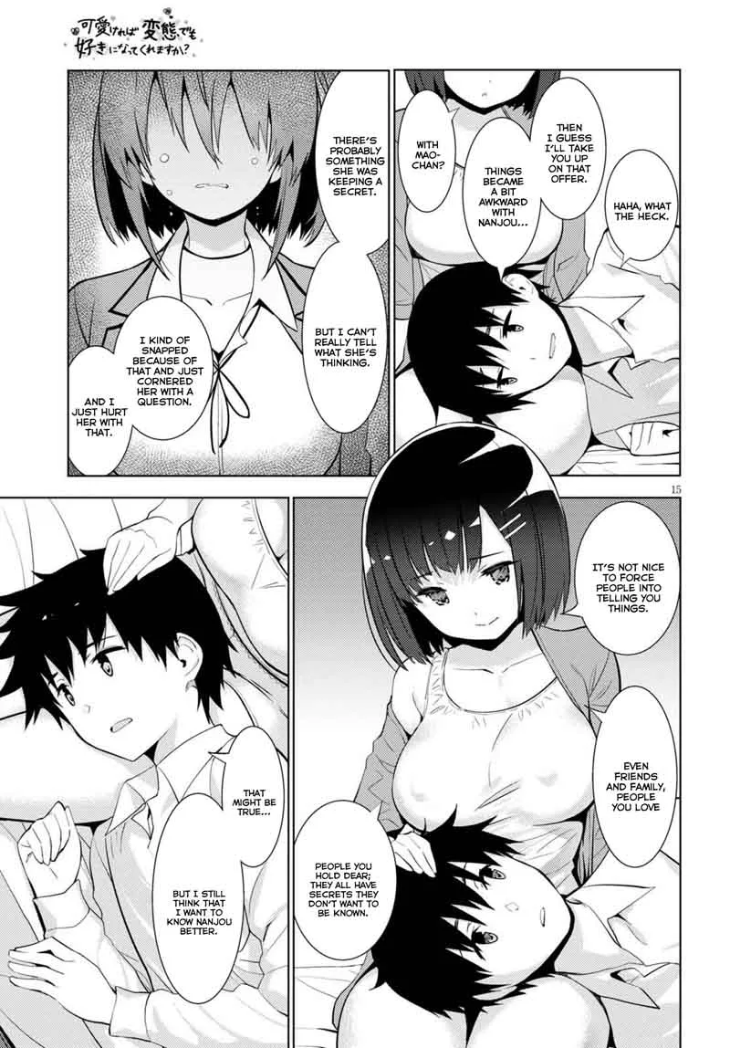 Kawaiikereba Hentai demo Suki ni Natte Kuremasu ka? Chapter 11 page 15