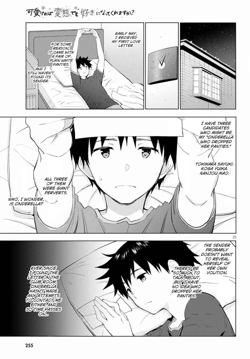 Kawaiikereba Hentai demo Suki ni Natte Kuremasu ka? Chapter 14 page 23