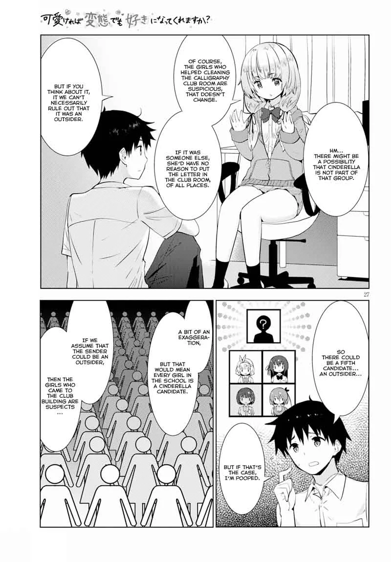 Kawaiikereba Hentai demo Suki ni Natte Kuremasu ka? Chapter 14 page 27