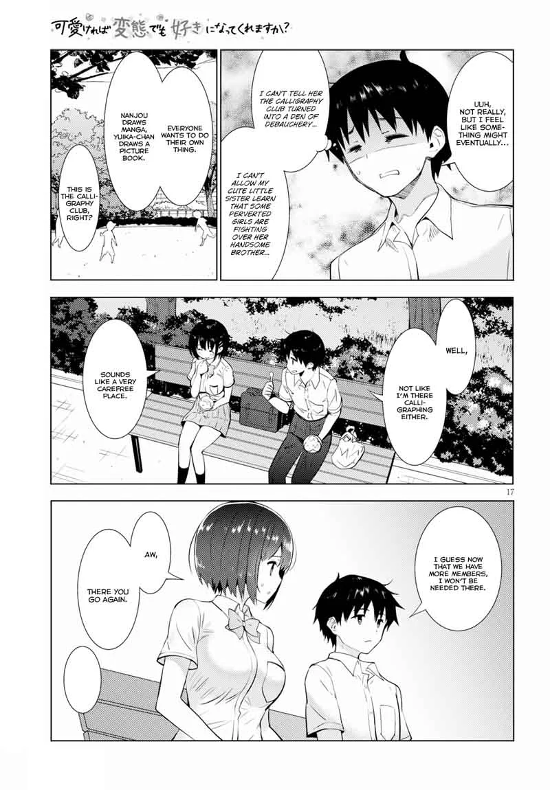 Kawaiikereba Hentai demo Suki ni Natte Kuremasu ka? Chapter 14 page 17
