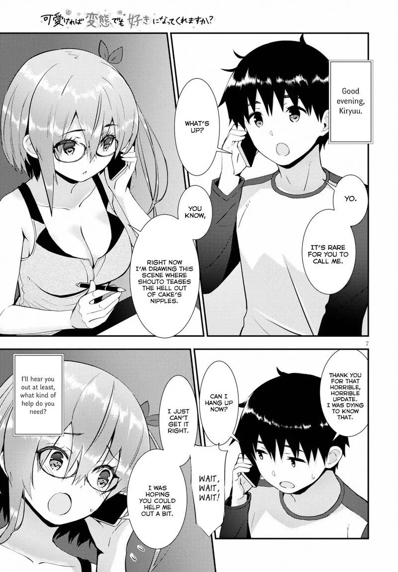 Kawaiikereba Hentai demo Suki ni Natte Kuremasu ka? Chapter 21 page 7