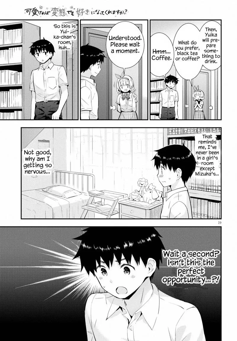 Kawaiikereba Hentai demo Suki ni Natte Kuremasu ka? Chapter 25 page 19