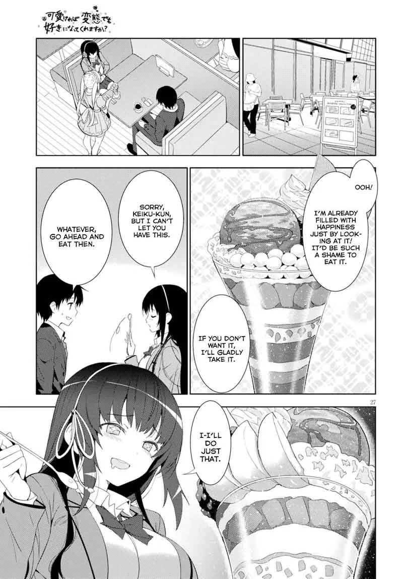 Kawaiikereba Hentai demo Suki ni Natte Kuremasu ka? Chapter 4 page 27
