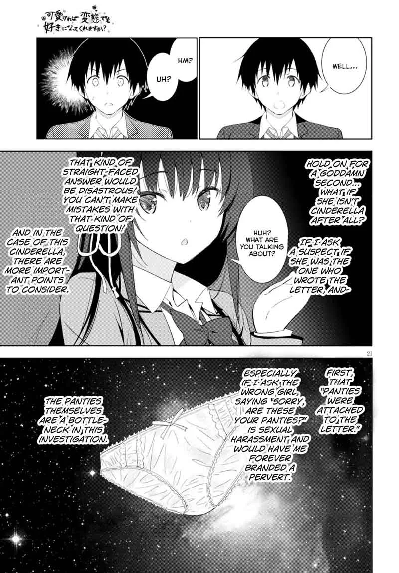 Kawaiikereba Hentai demo Suki ni Natte Kuremasu ka? Chapter 4 page 21
