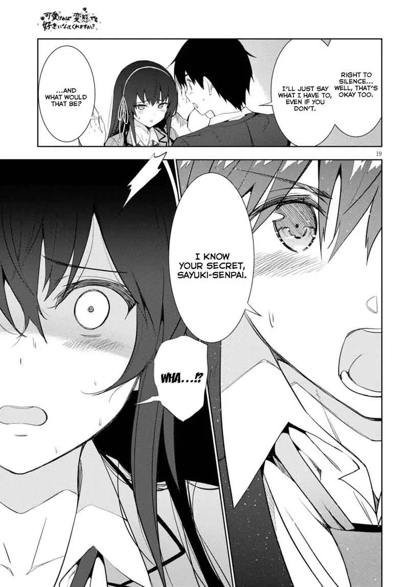 Kawaiikereba Hentai demo Suki ni Natte Kuremasu ka? Chapter 5 page 19