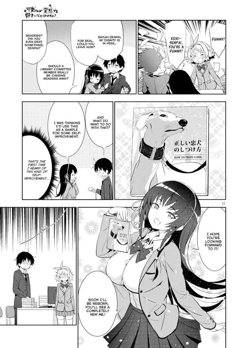 Kawaiikereba Hentai demo Suki ni Natte Kuremasu ka? Chapter 6 page 15