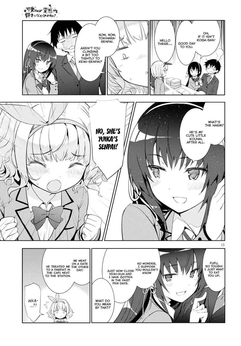Kawaiikereba Hentai demo Suki ni Natte Kuremasu ka? Chapter 6 page 13