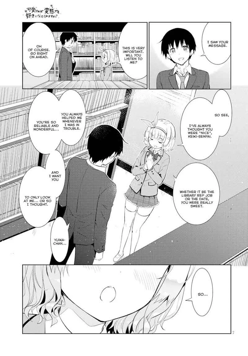 Kawaiikereba Hentai demo Suki ni Natte Kuremasu ka? Chapter 7 page 9