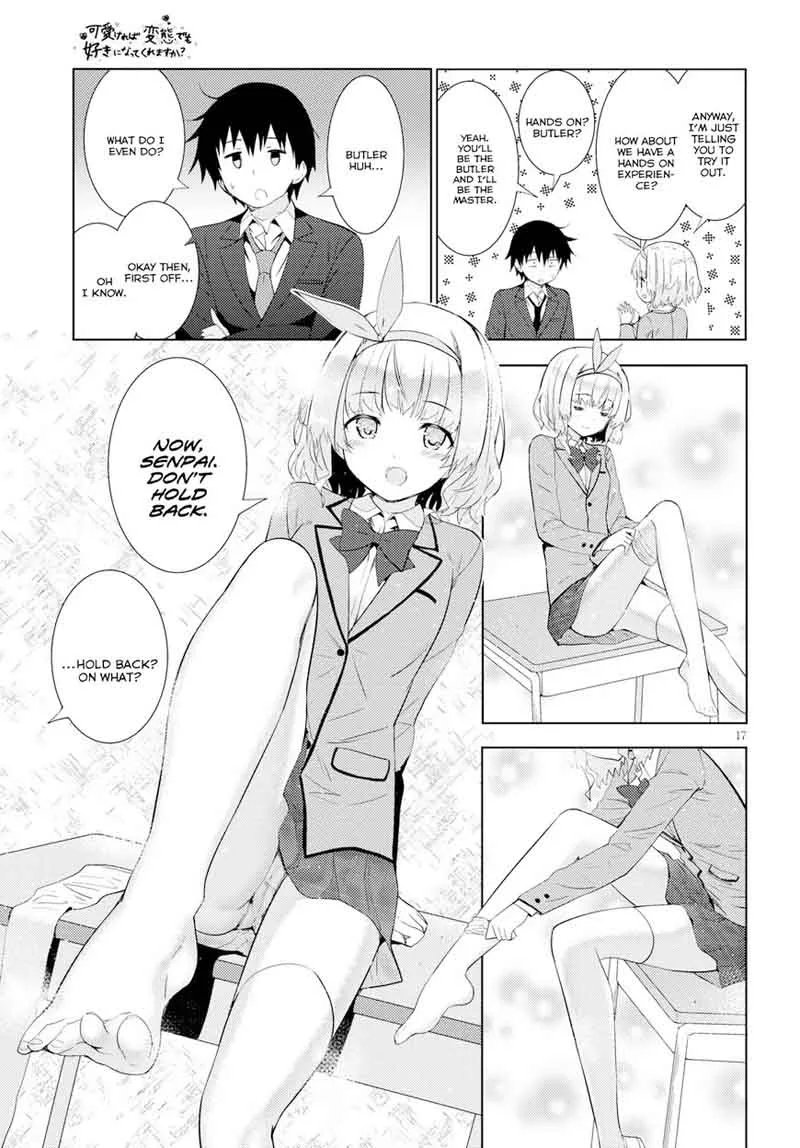 Kawaiikereba Hentai demo Suki ni Natte Kuremasu ka? Chapter 8 page 17