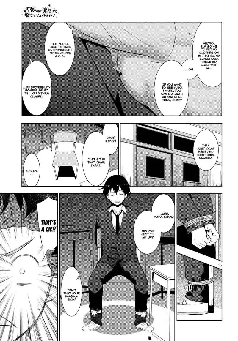 Kawaiikereba Hentai demo Suki ni Natte Kuremasu ka? Chapter 9 page 25