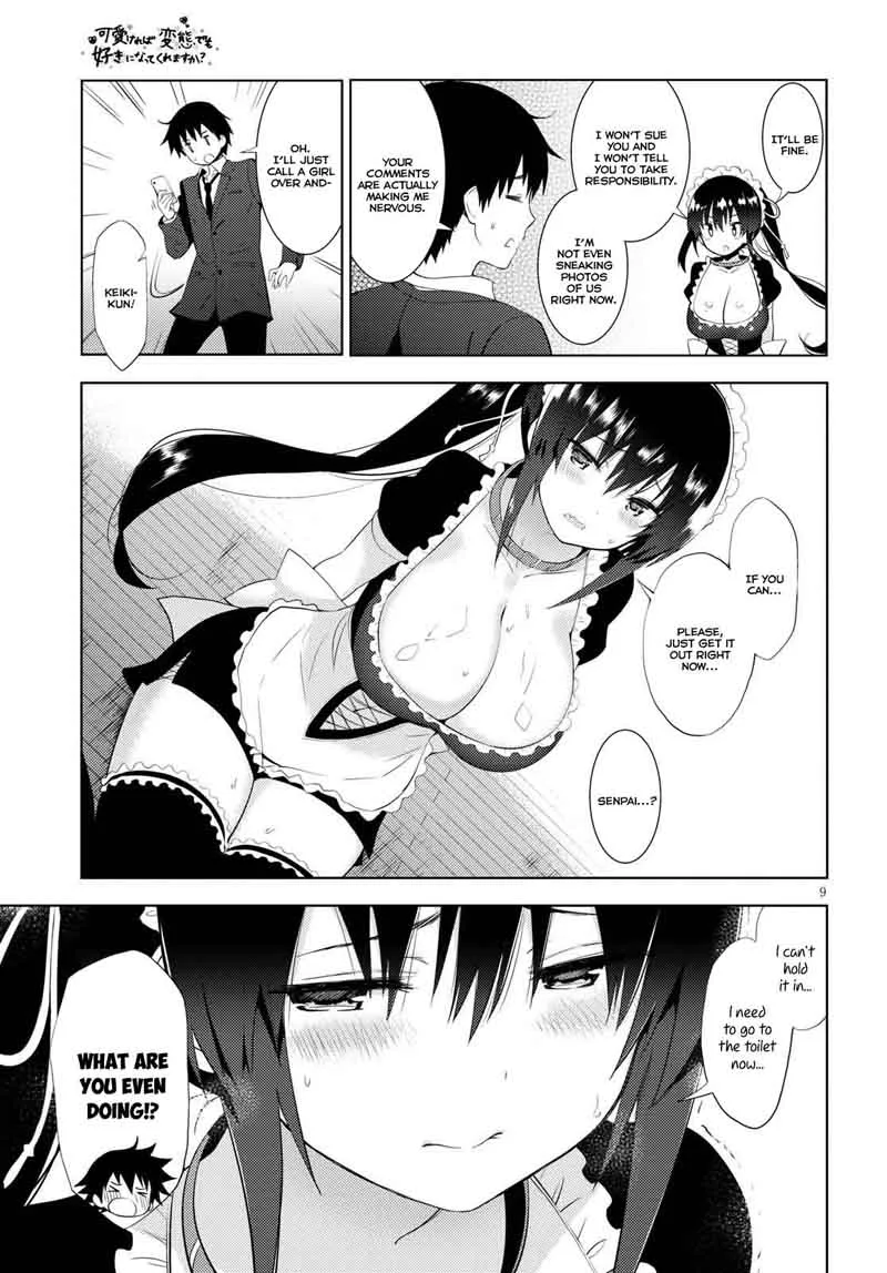 Kawaiikereba Hentai demo Suki ni Natte Kuremasu ka? Chapter 9 page 9