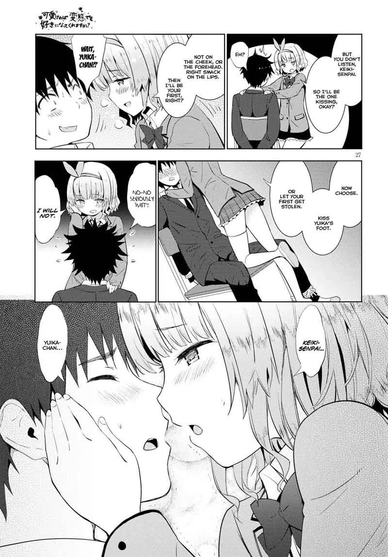 Kawaiikereba Hentai demo Suki ni Natte Kuremasu ka? Chapter 9 page 27