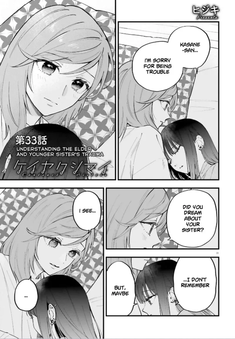 Keiyaku Shimai Chapter 33.2 page 1