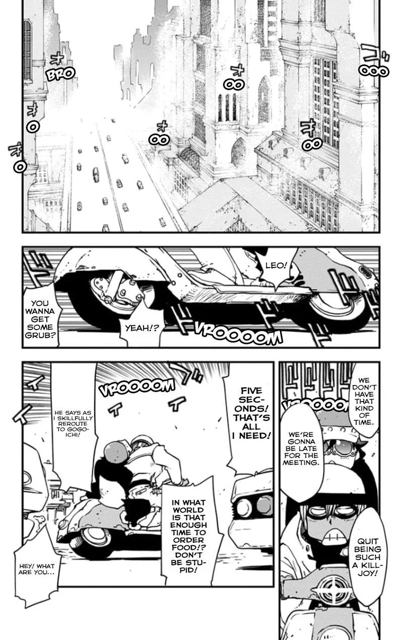 Kekkai Sensen Chapter 10 page 1