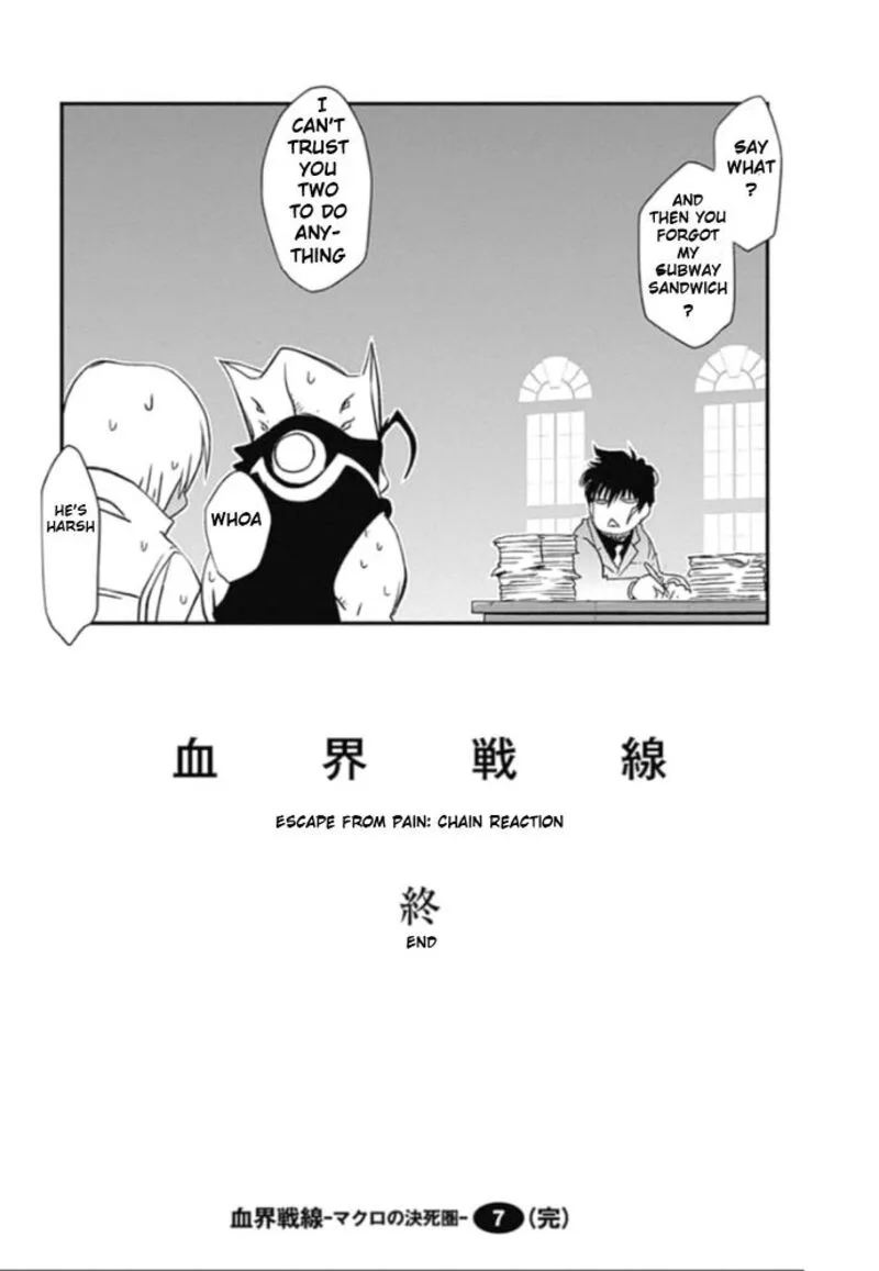 Kekkai Sensen Chapter 22 page 59