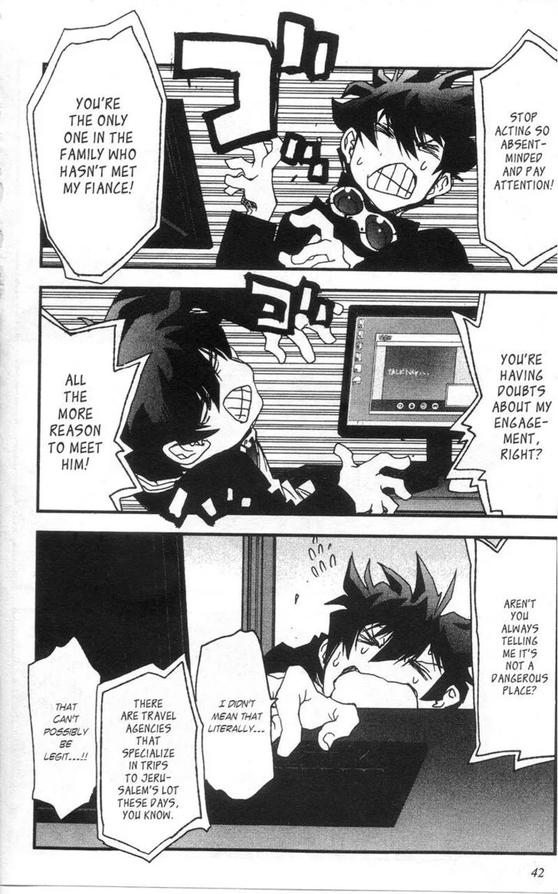 Kekkai Sensen Chapter 26 page 43