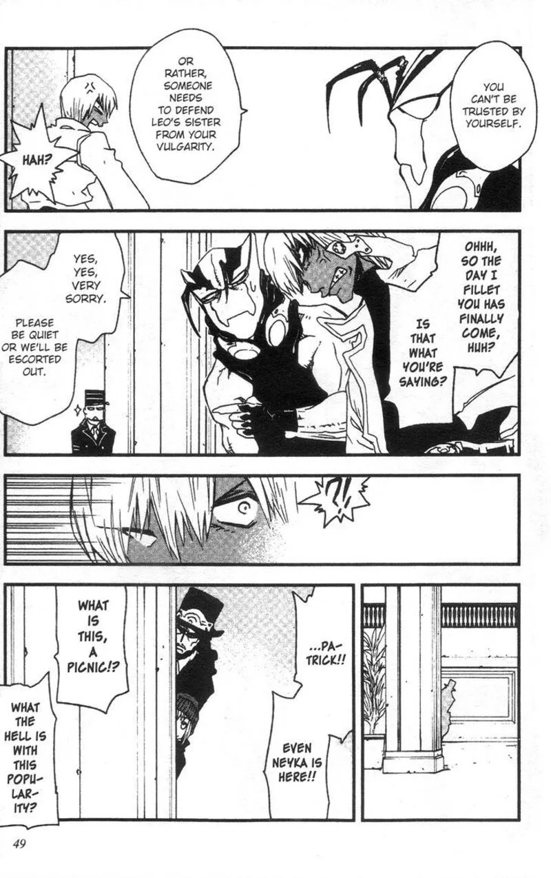 Kekkai Sensen Chapter 26 page 50