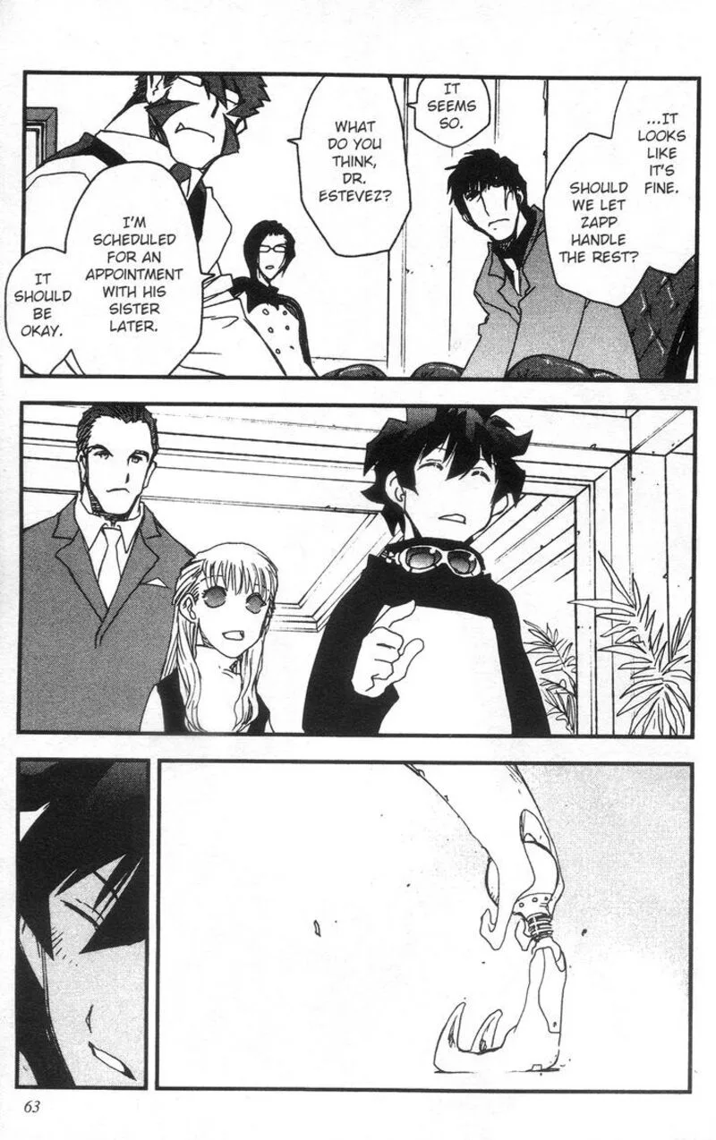 Kekkai Sensen Chapter 26 page 63