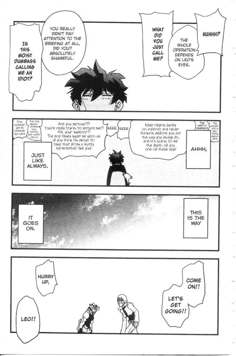 Kekkai Sensen Chapter 30 page 56