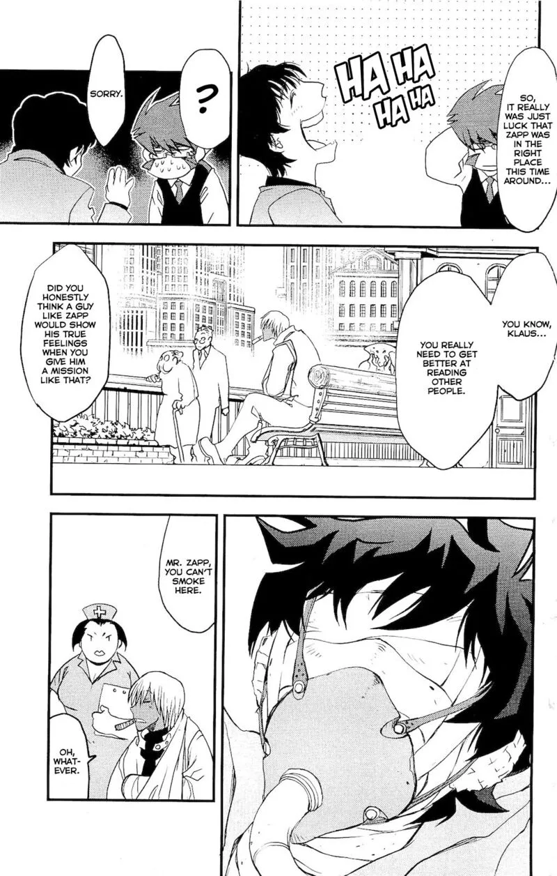 Kekkai Sensen Chapter 4 page 50