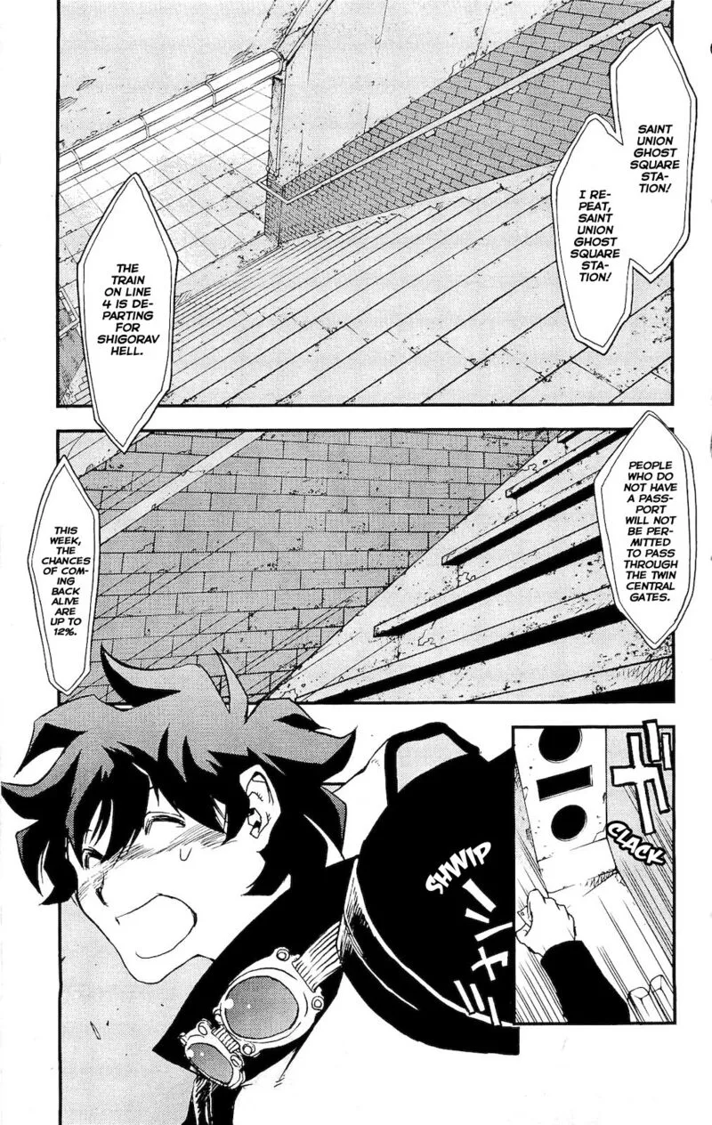 Kekkai Sensen Chapter 7 page 1