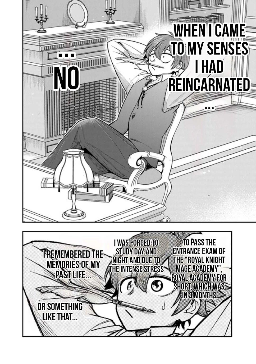 Ken to Mahou to Gakureki Shakai Chapter 1.1 page 13