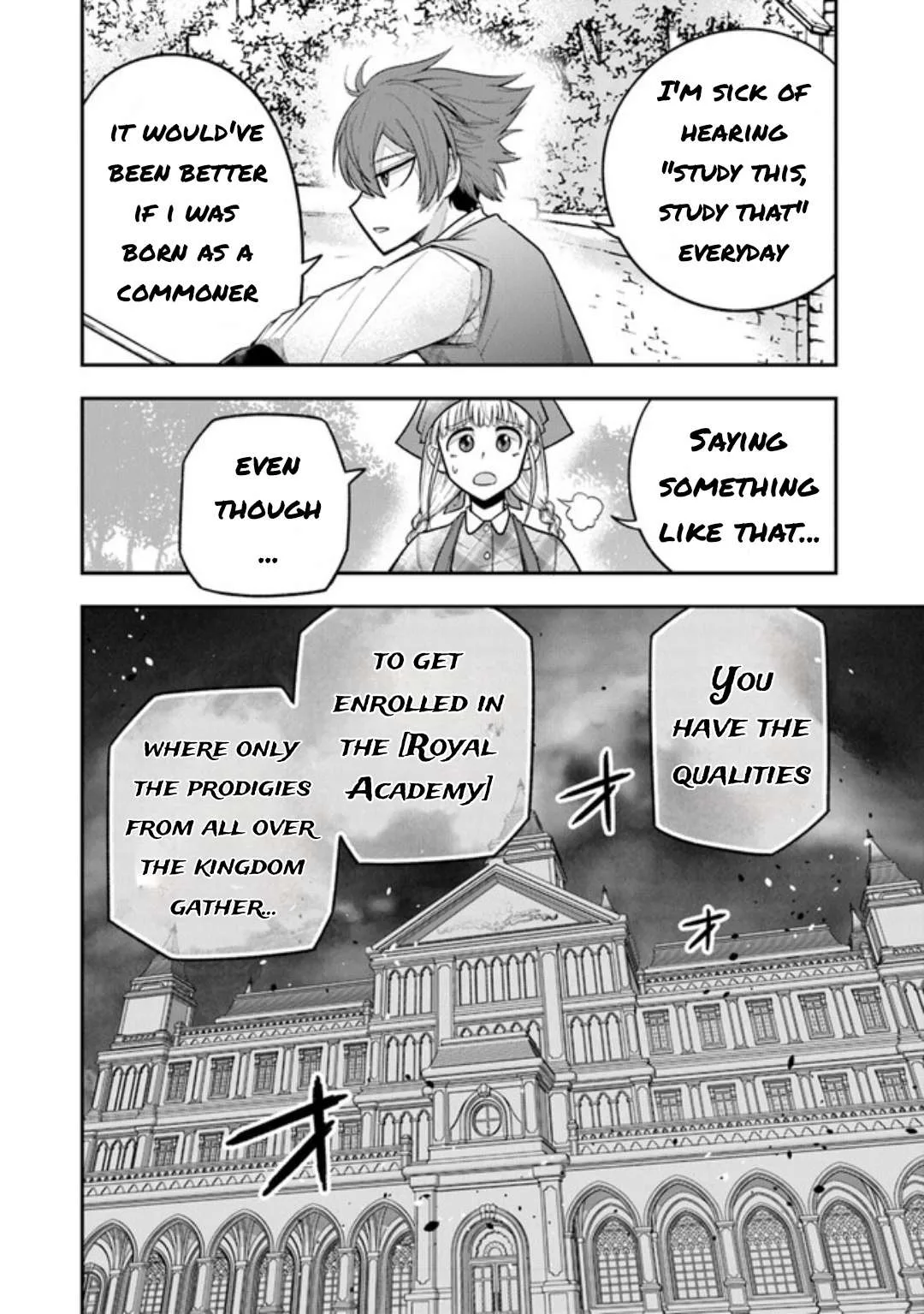 Ken to Mahou to Gakureki Shakai Chapter 1.1 page 9