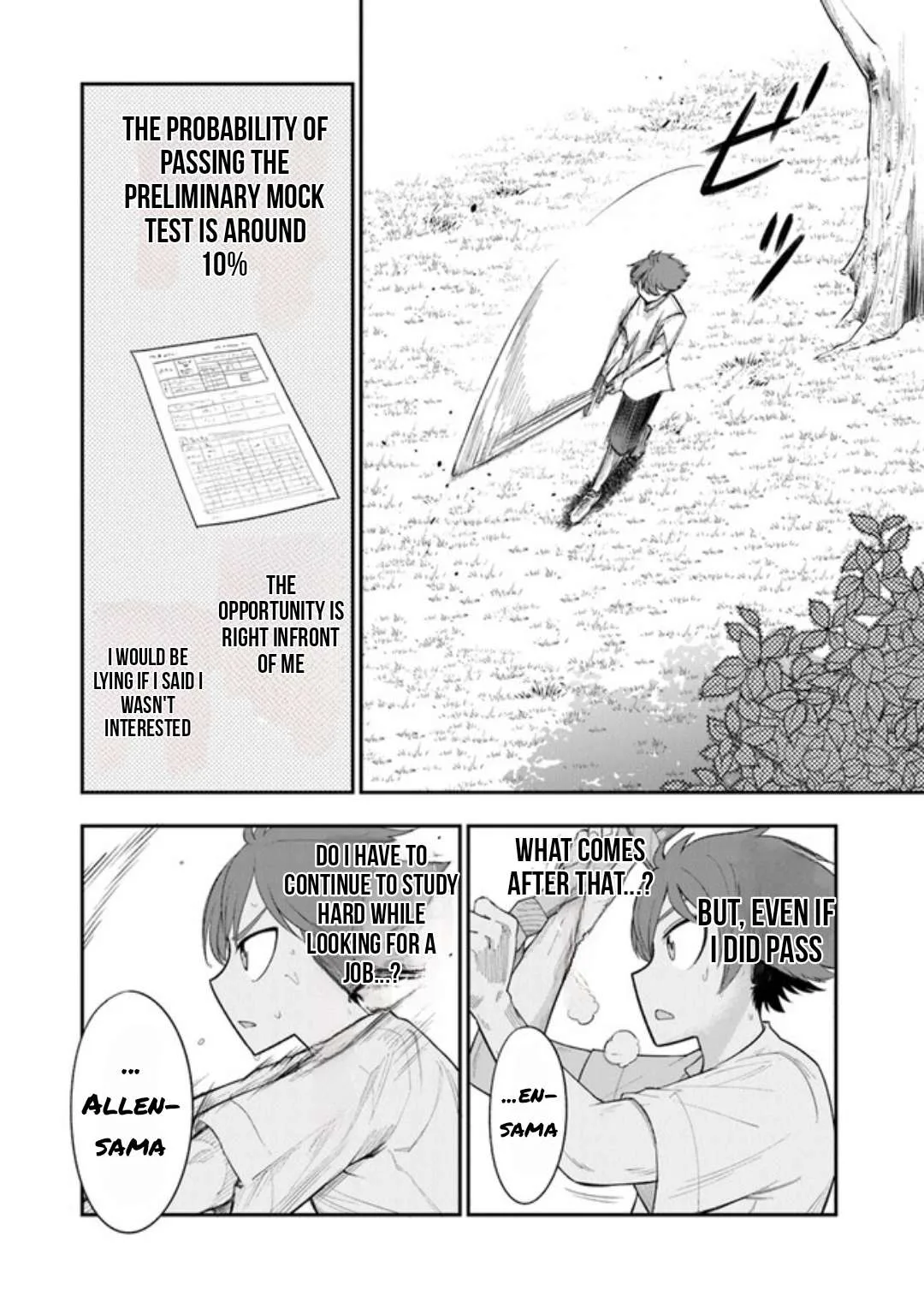 Ken to Mahou to Gakureki Shakai Chapter 1.3 page 7