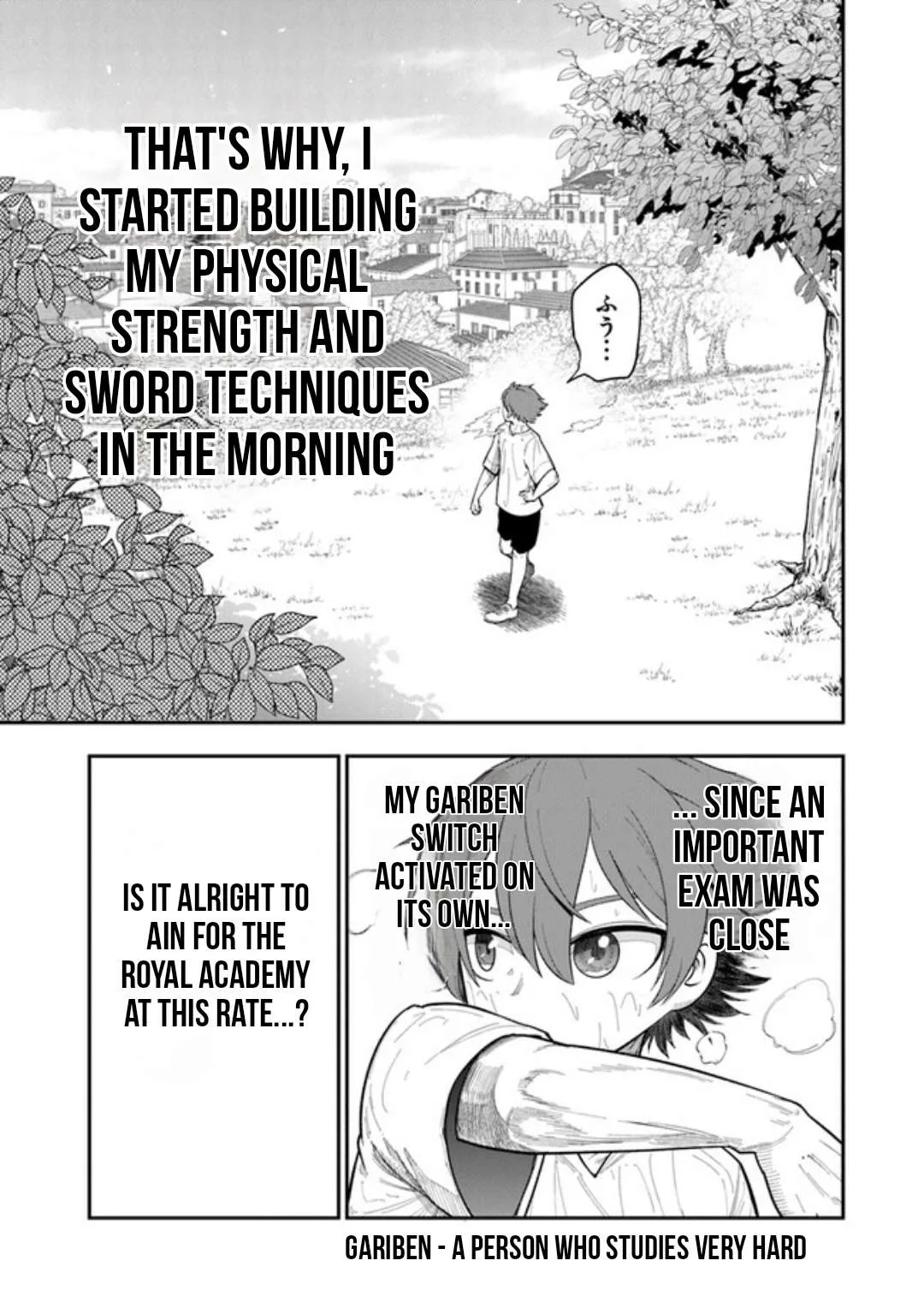 Ken to Mahou to Gakureki Shakai Chapter 1.3 page 6