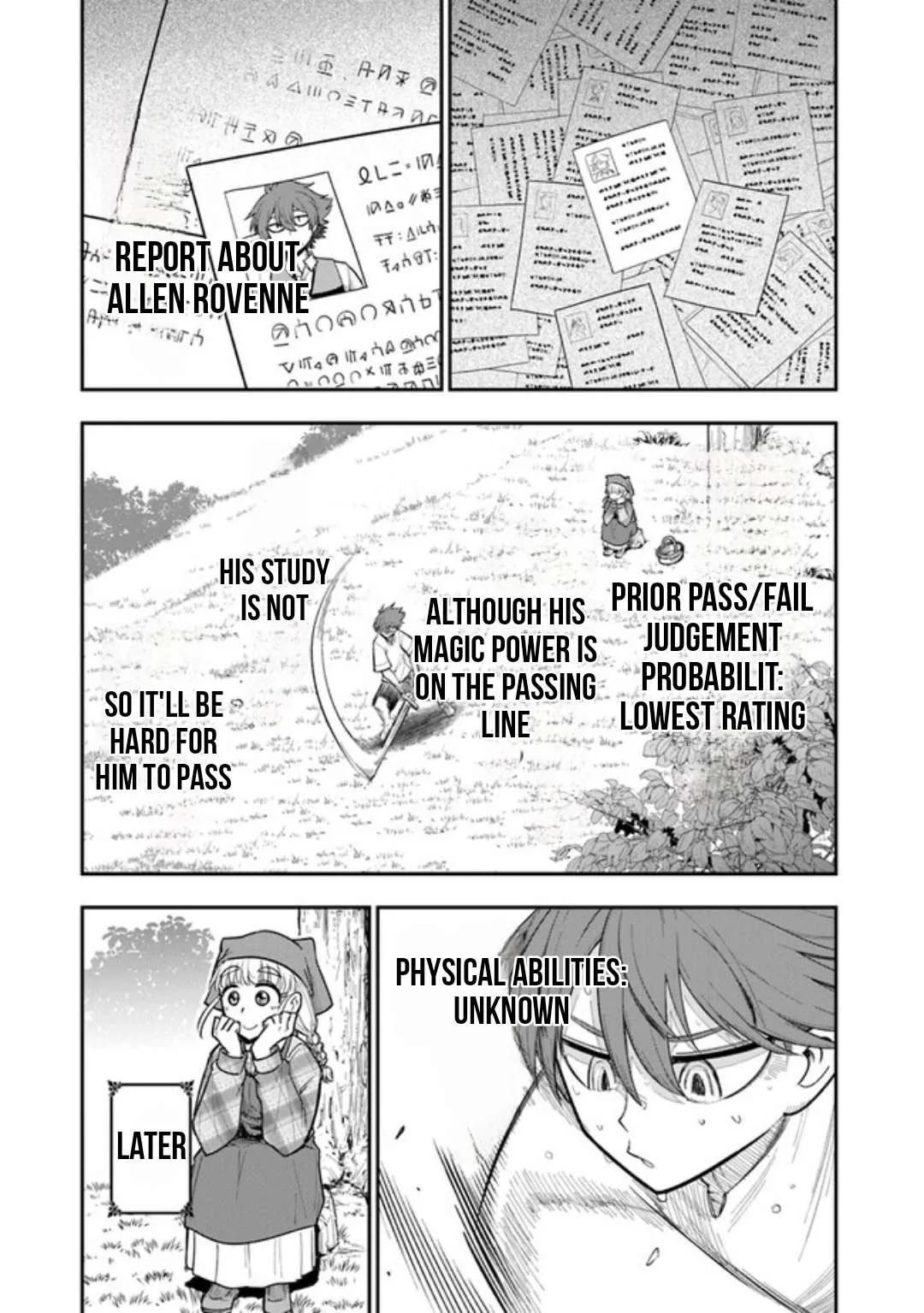 Ken to Mahou to Gakureki Shakai Chapter 1.3 page 21