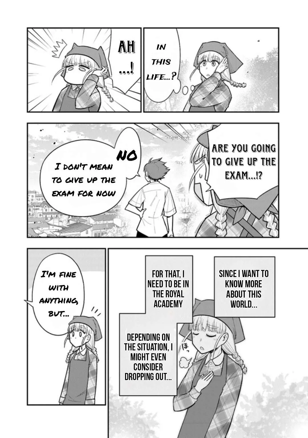 Ken to Mahou to Gakureki Shakai Chapter 1.3 page 13